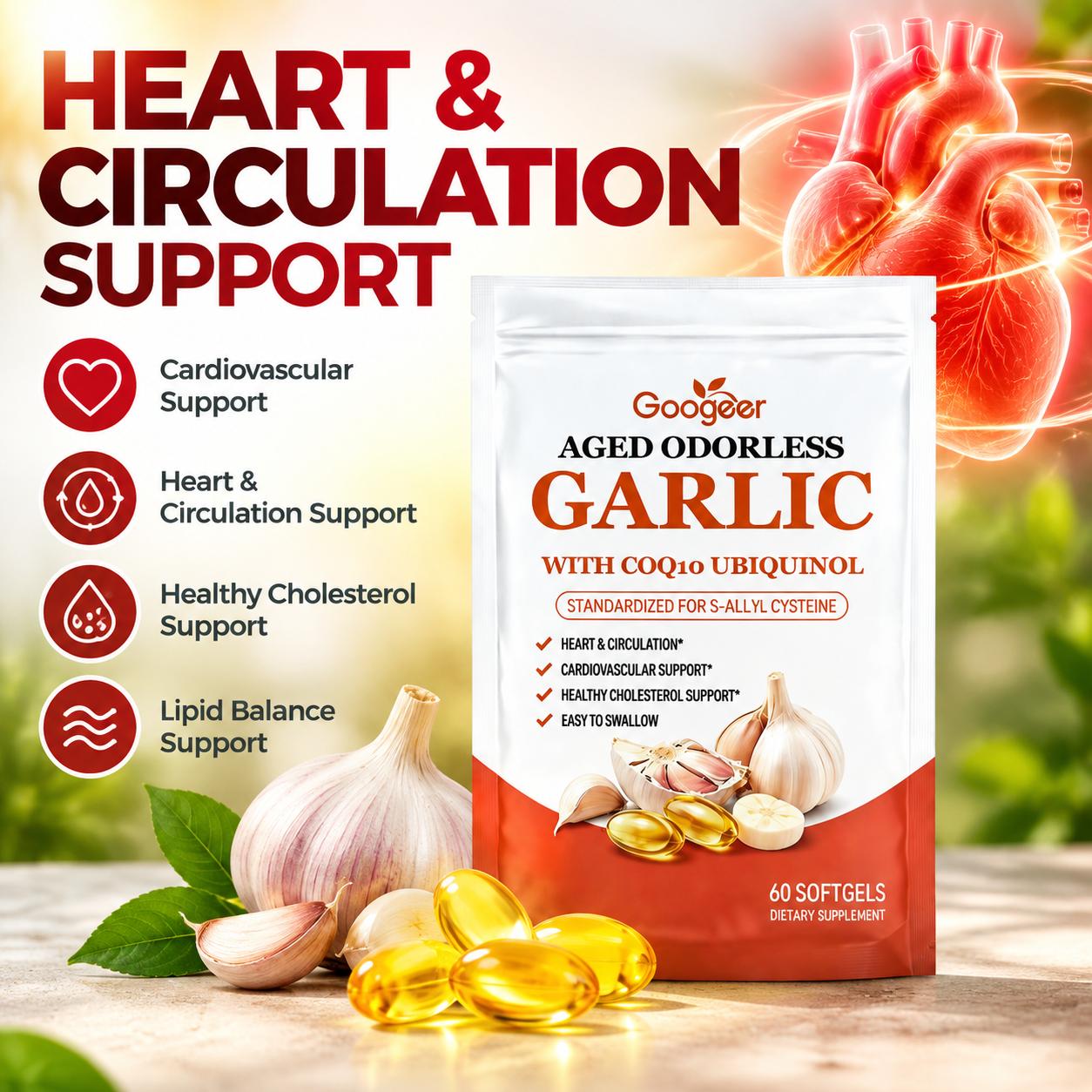كبسولات الثوم اللينة الخالية م - مراجعة Coq10 Ubiquinol Softgel وسعره