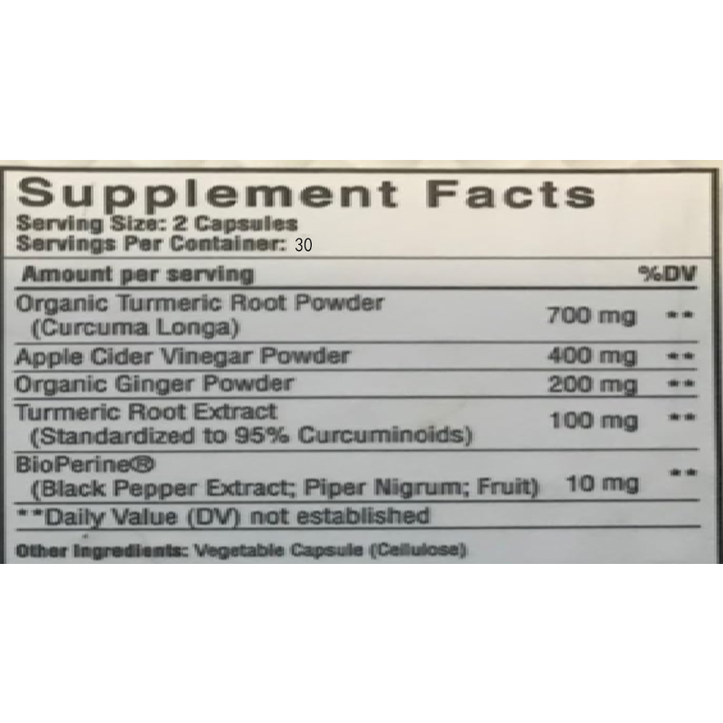 مسحوق جذور الكركم العضوي، مسحو - مراجعة Turmeric Curcumin Capsule وسعره